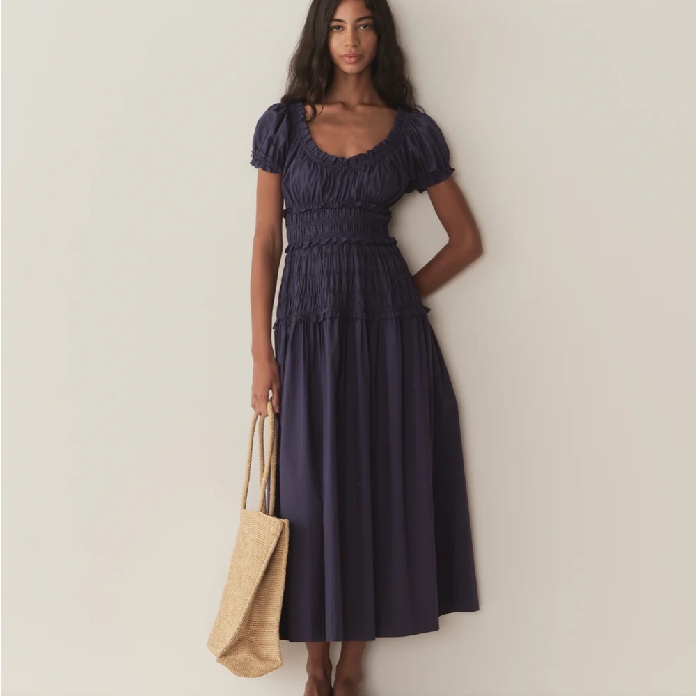 DÔEN Leanne dress in black